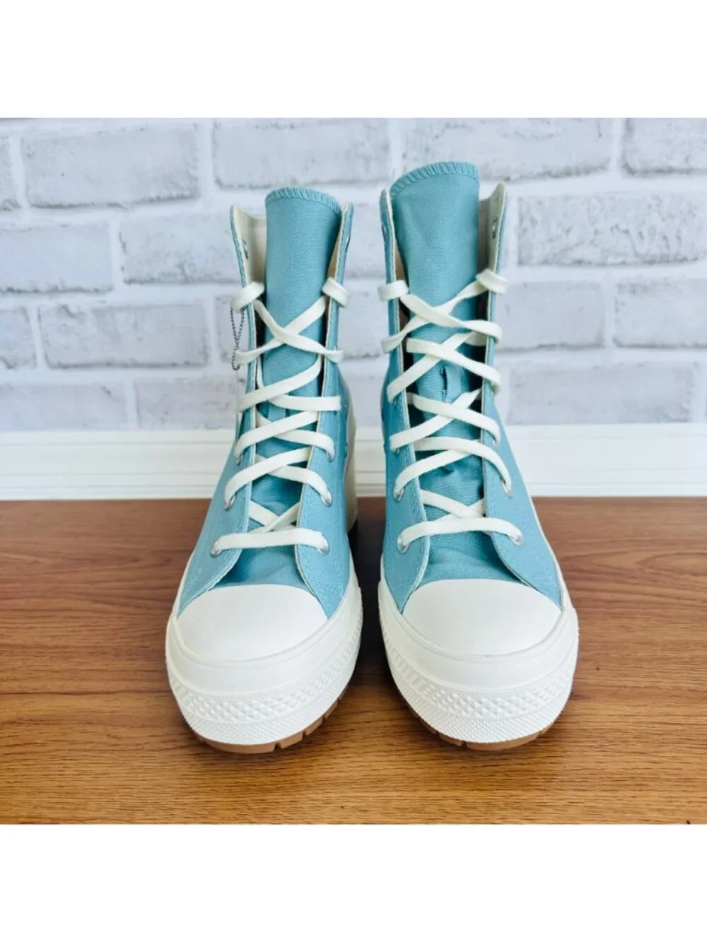 ⭐Converse Chuck 70 DE LUXE HEEL HI Platform 5.5 MEN Boots Sneakers Teal A08279C⭐